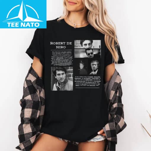 Robert De Niro Actor Collage Shirt