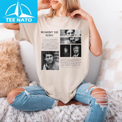 Robert De Niro Actor Collage Shirt - Image 4