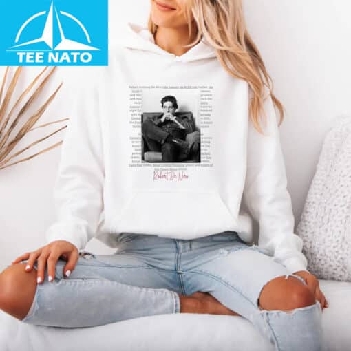Robert De Niro Biography Photo Shirt - Image 3