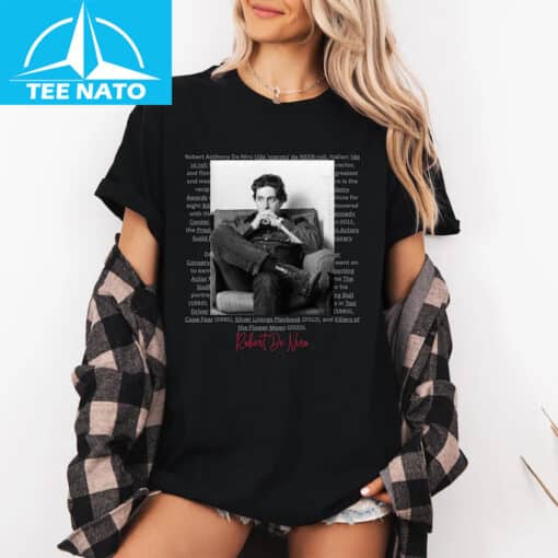 Robert De Niro Biography Photo Shirt - Image 2