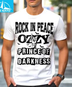 Rock In Peace Ozzy Osbourne Memorial Shirt2