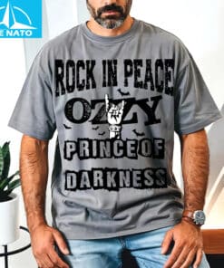Rock In Peace Ozzy Osbourne Memorial Shirt3