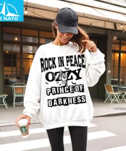 Rock In Peace Ozzy Osbourne Memorial Shirt4