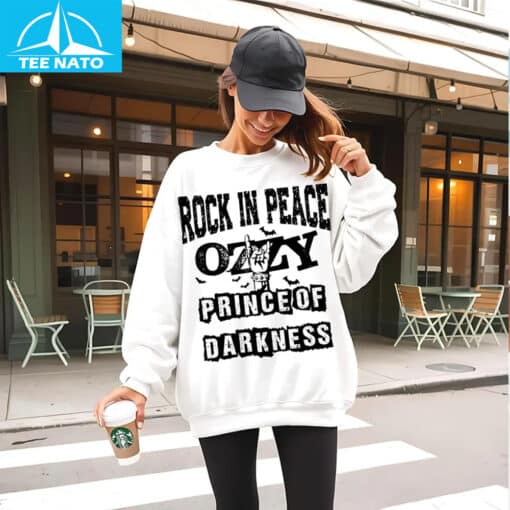 Rock In Peace Ozzy Osbourne Memorial Shirt - Image 5