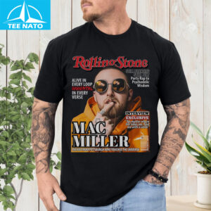 Rolling Stone Magazine Mac Miller Cover Graphic Shirt 14 Rolling Stone Magazine Mac Miller Cover Graphic Shirt