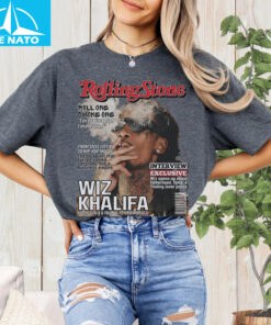 Rolling Stone Magazine Wiz Khalifa Cover Graphic Shirt4