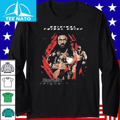 Roman Reigns Original Tribal Chief Wrestling Shirt - Image 2