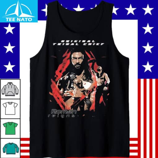 Roman Reigns Original Tribal Chief Wrestling Shirt - Image 3