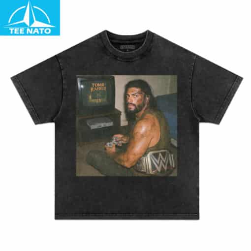 Roman Reigns Tomb Raider Gaming Shirt - Image 3