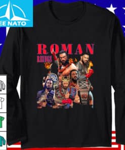 Roman Reigns WWE Professional Wrestler Collage Shirt2
