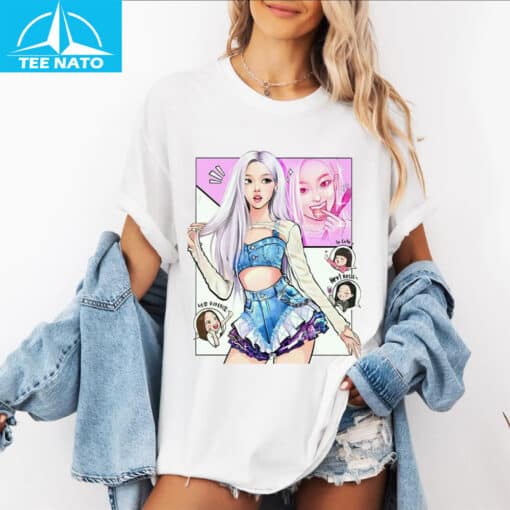 Rosé Comic Fan Art Shirt - Image 9