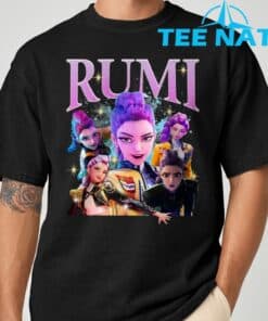 Rumi K pop Demon Hunters Vintage 90s T Shirt 2