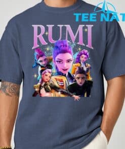 Rumi K pop Demon Hunters Vintage 90s T Shirt 5
