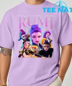 Rumi K pop Demon Hunters Vintage 90s T Shirt 6