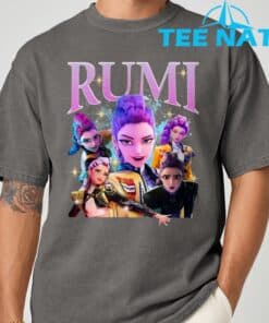 Rumi K pop Demon Hunters Vintage 90s T Shirt 7