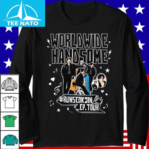 Run Seokjin EP Tour 2025 Run Jin BTS The First Tour T-Shirt - Image 5