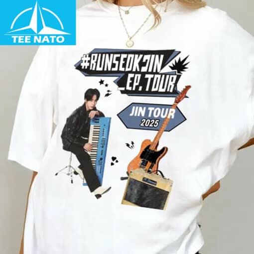 Run Seokjin Ep Tour 2025 Shirt - Image 3