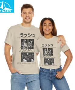 Rush Band Live in Japan Shirt4