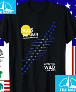 Russ Big Sean Sabrina Claudio Into The Wild Tour 2025 Shirt2