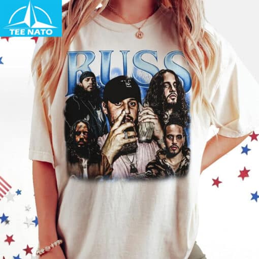 Russ Rapper Album Tour 2025 Vintage Bootleg Music Shirt