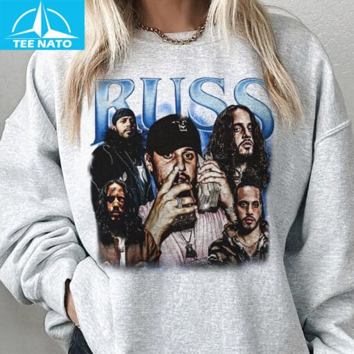 Russ Rapper Album Tour 2025 Vintage Bootleg Music Shirt - Image 5