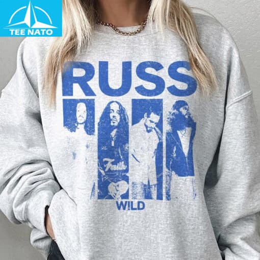 Russ Rapper Tour 2025 Vintage Music Shirt - Image 5