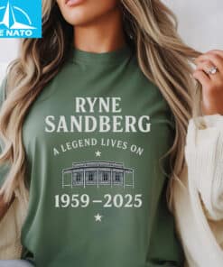Ryne Sandberg 1959‑2025 Tribute Shirt2