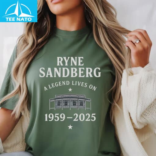 Ryne Sandberg 1959‑2025 Tribute Shirt - Image 4