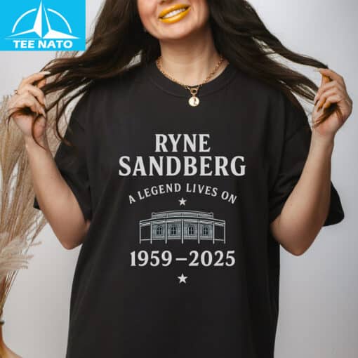 Ryne Sandberg 1959‑2025 Tribute Shirt