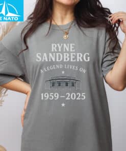 Ryne Sandberg 1959‑2025 Tribute Shirt4