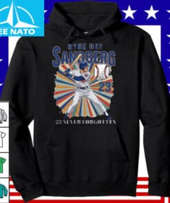 Ryne Sandberg 23 Never Forgotten Shirt4