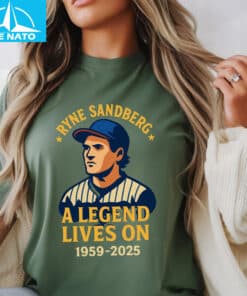 Ryne Sandberg A Legend Lives On 1959 2025 Shirt4