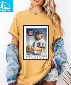 Ryne Sandberg Baseball Card Shirt4