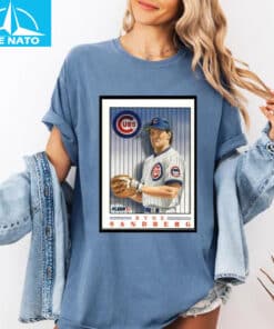 Ryne Sandberg Baseball Card Shirt7