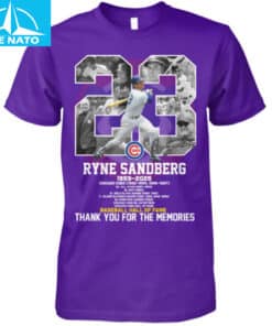 Ryne Sandberg Baseball Hall of Fame Chicago Cubs 1959 2025 Shirt4