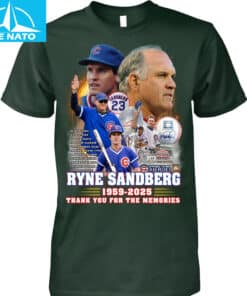 Ryne Sandberg Chicago Cubs 1959 2025 Baseball Memories TShirt3