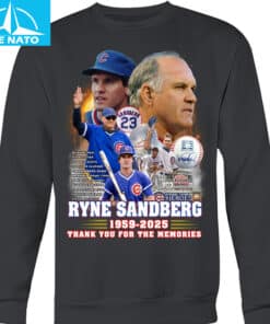 Ryne Sandberg Chicago Cubs 1959 2025 Baseball Memories TShirt5
