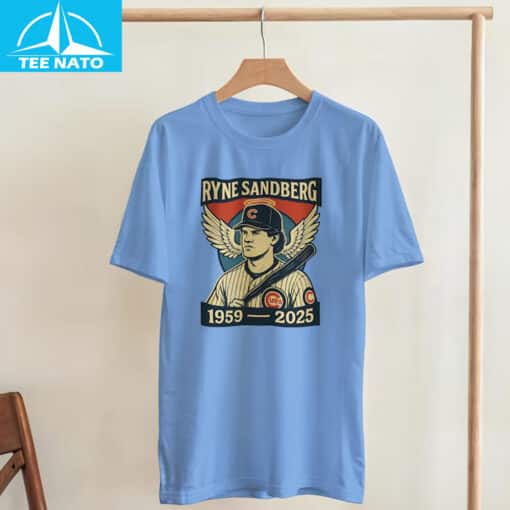 Ryne Sandberg Cubs Legend 1959–2025 Memorial Shirt - Image 8