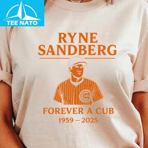 Ryne Sandberg Memorial Legends Never Die Shirt - Image 2