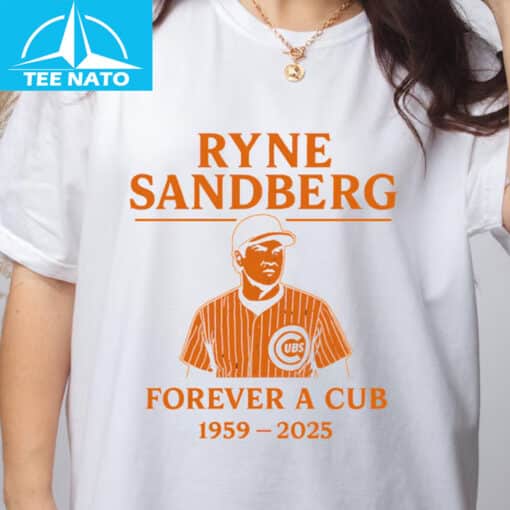 Ryne Sandberg Memorial Legends Never Die Shirt - Image 3