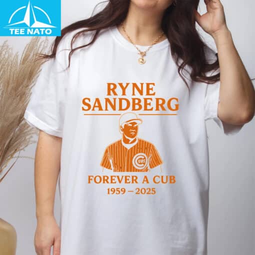 Ryne Sandberg Memorial Shirt - Image 5