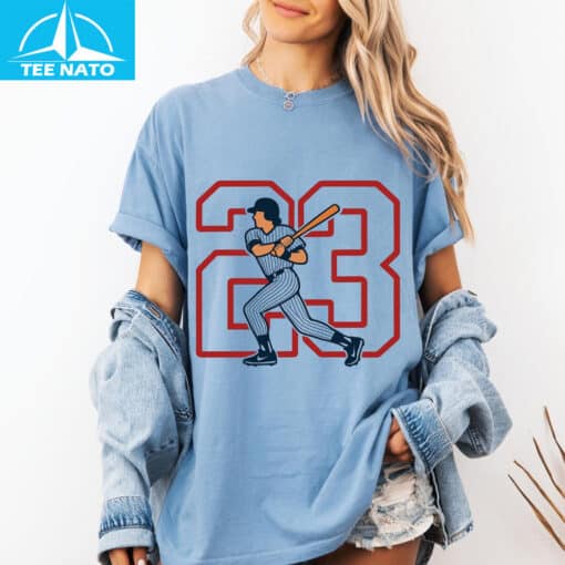 Ryne Sandberg Number 23 Baseball Shirt - Image 9
