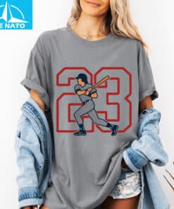 Ryne Sandberg Number 23 Baseball Shirt5