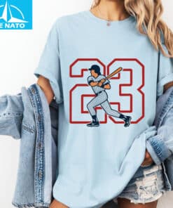 Ryne Sandberg Number 23 Baseball Shirt6
