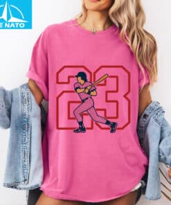 Ryne Sandberg Number 23 Baseball Shirt8