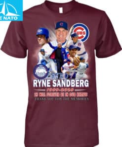 Ryne Sandberg Ryno 1959 2025 Chicago Cubs Baseball Memories Shirt3