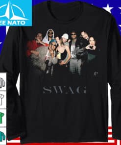 SWAG Group Photo Hip Hop Style Shirt2
