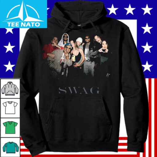 SWAG Group Photo Hip Hop Style Shirt - Image 4