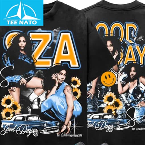 SZA Good Days I'm Just Living My Goals R&B Music Shirt