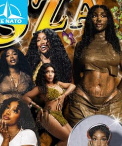 SZA Good Days RB Singer Vintage Style Collage Shirt1